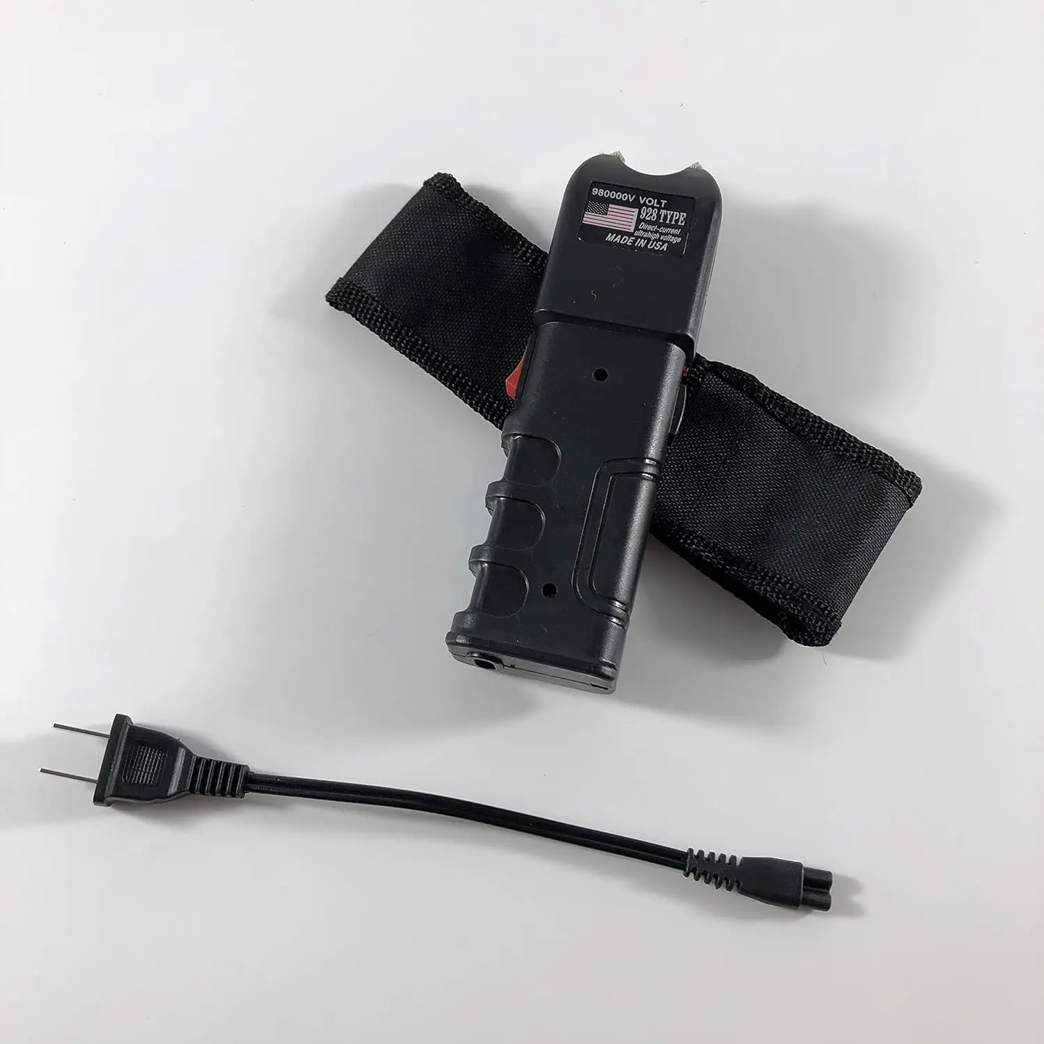 সেলফ-ডিফেন্স হেভি ডিউটি স্টান গান Self-Defense Stun Gun with Flashlight (Big Size) - Image 5