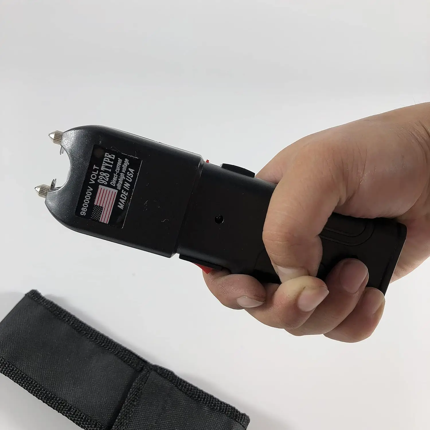 সেলফ-ডিফেন্স হেভি ডিউটি স্টান গান Self-Defense Stun Gun with Flashlight (Big Size) - Image 4