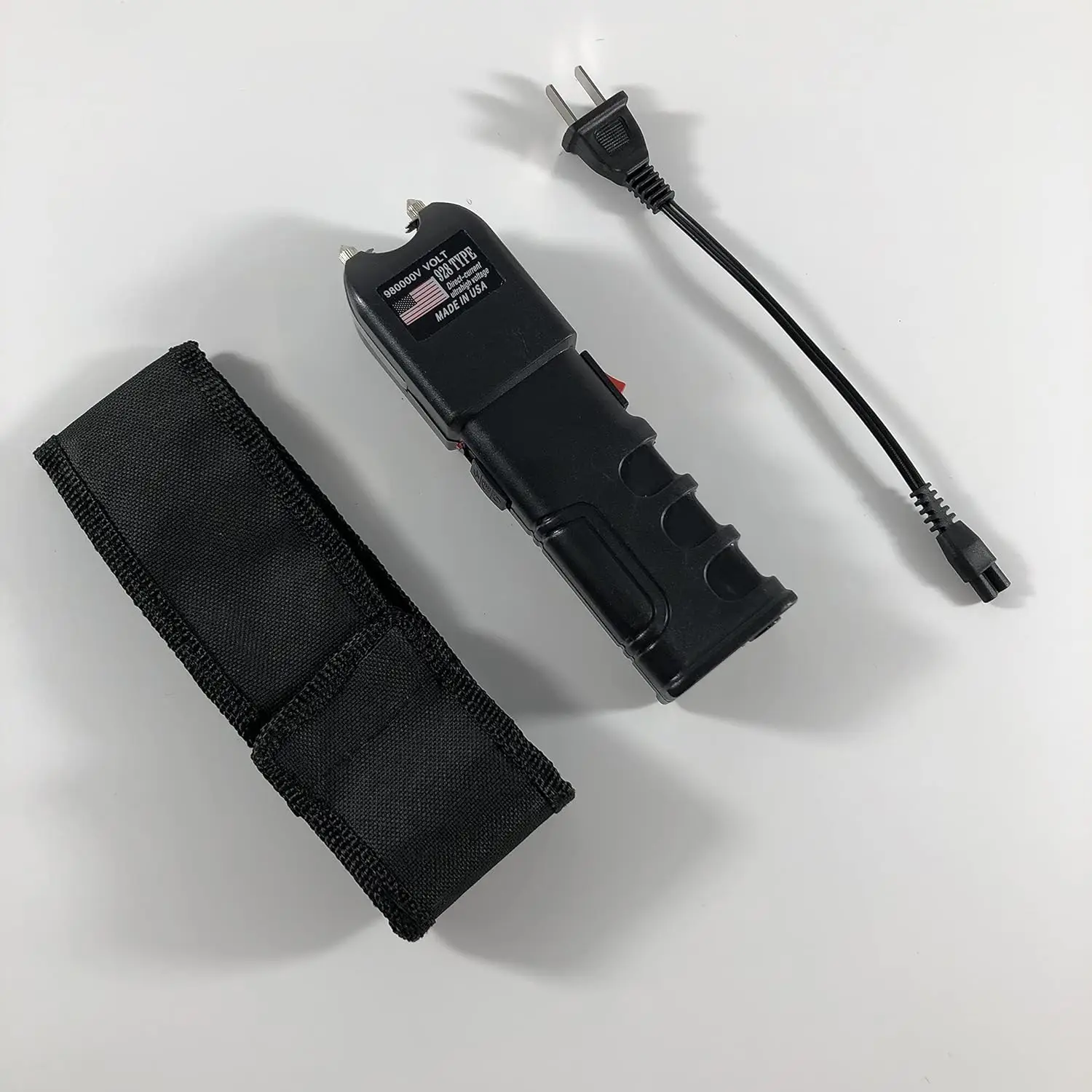 সেলফ-ডিফেন্স হেভি ডিউটি স্টান গান Self-Defense Stun Gun with Flashlight (Big Size) - Image 6