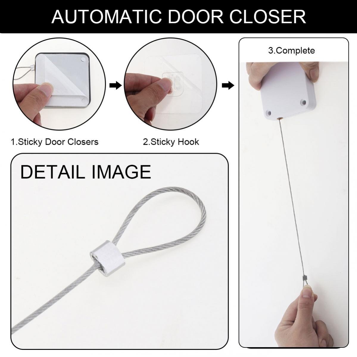 ডোর ক্লোজার-উচ্চমানের অটোমেটেড অ্যান্টি-পাঞ্চিং ডোর ক্লোজার High Quality Automated Anti-Punching Door Closer, Auto Door Closer - Image 12