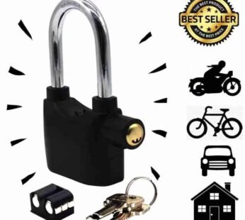 সিকিউরিটি এ্যালার্ম লক হাউস, দোকান,বাইক এলাম লক তালা -Alarm Lock Loud Sound Digital Sensor Chip