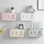 wall-mounted wifi router storage box