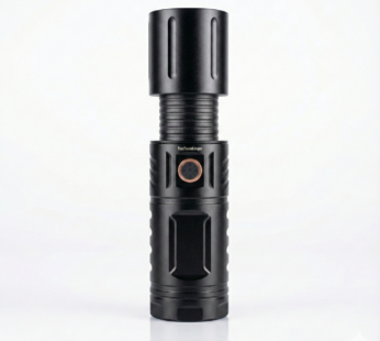 Aluminum Strong Light Zoomable USB Tactical Torch Flashlight Led Rechargeable Mini Flashlight