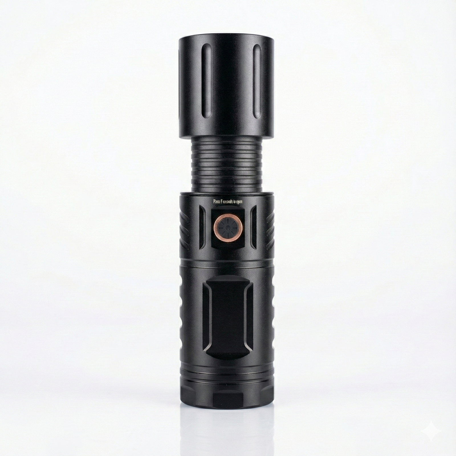 Aluminum Strong Light Zoomable USB Tactical Torch Flashlight Led Rechargeable Mini Flashlight