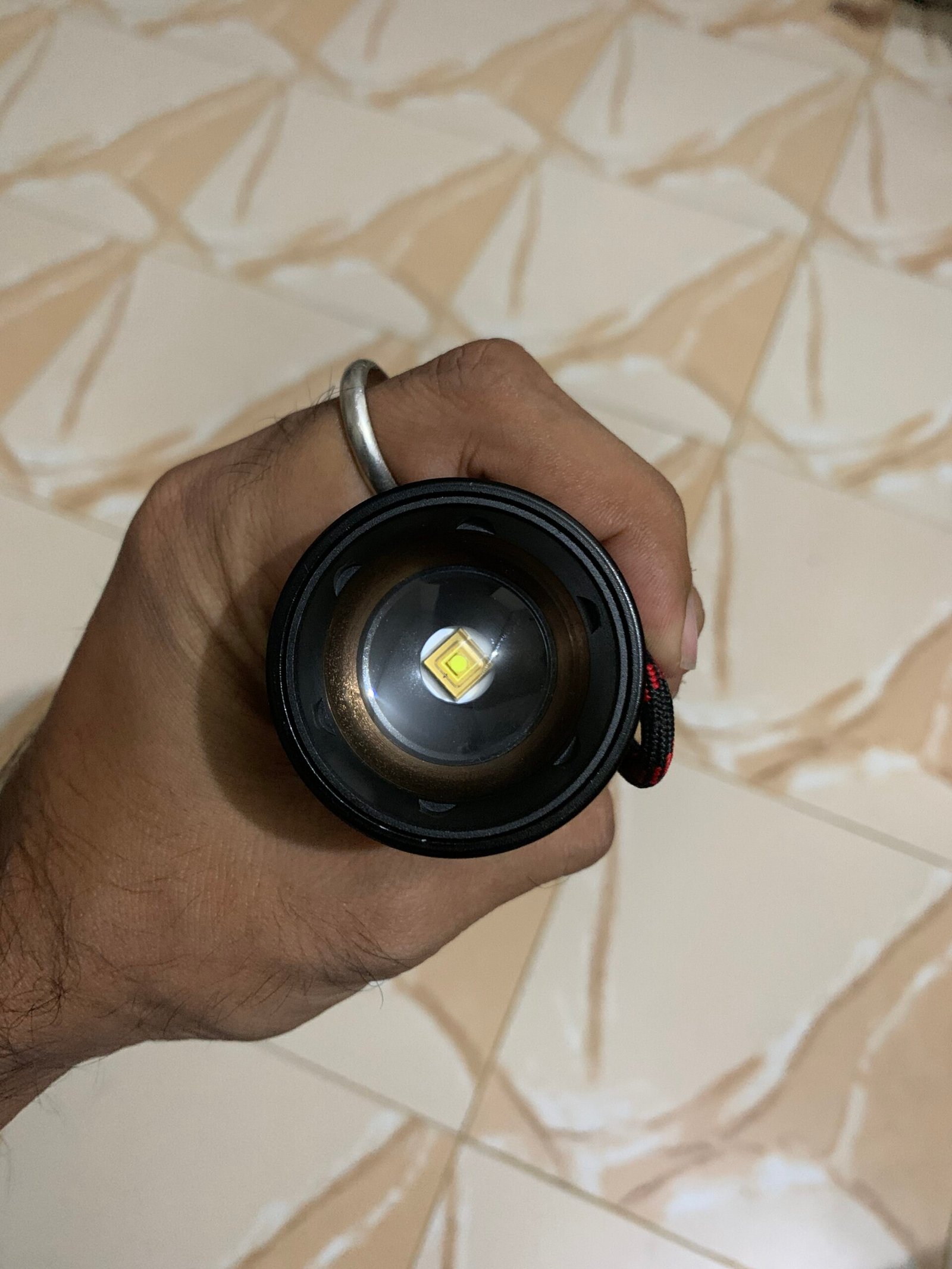 Aluminum Strong Light Zoomable USB Tactical Torch Flashlight Led Rechargeable Mini Flashlight - Image 4