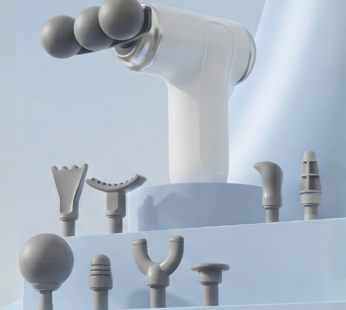 Blueidea Triple-Head Fascia Gun